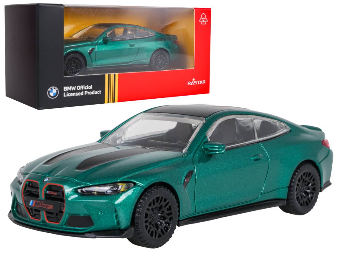 Metalni autić BMW M4 CS 1:43 zeleni RASTAR_1