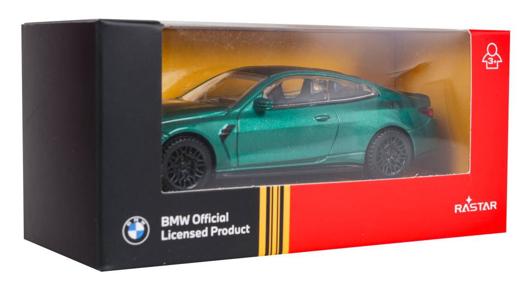 Metalni autić BMW M4 CS 1:43 zeleni RASTAR_6