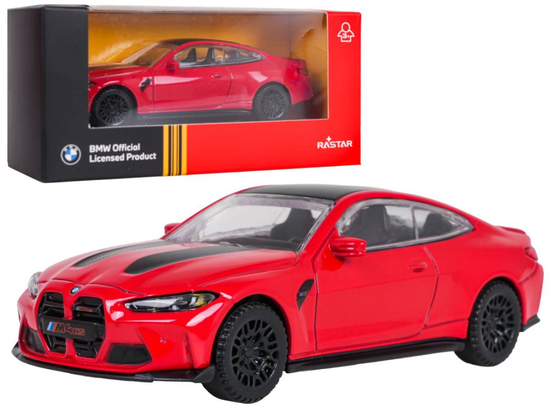 Metalni autić BMW M4 CS RASTAR 1:43 crveni_1