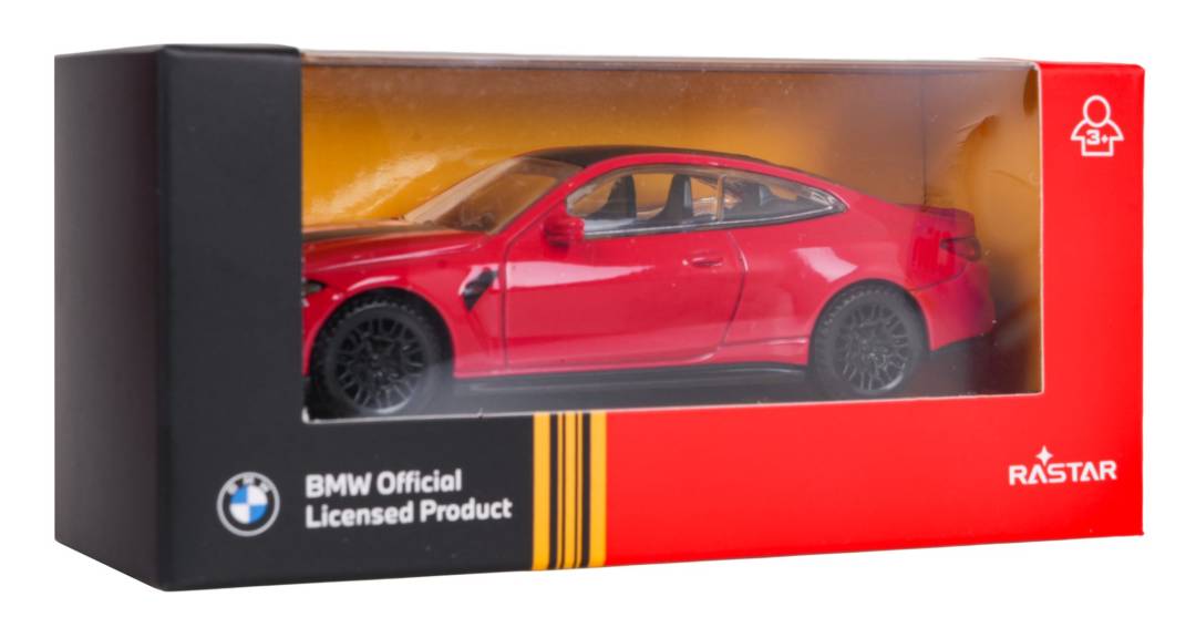 Metalni autić BMW M4 CS RASTAR 1:43 crveni_6