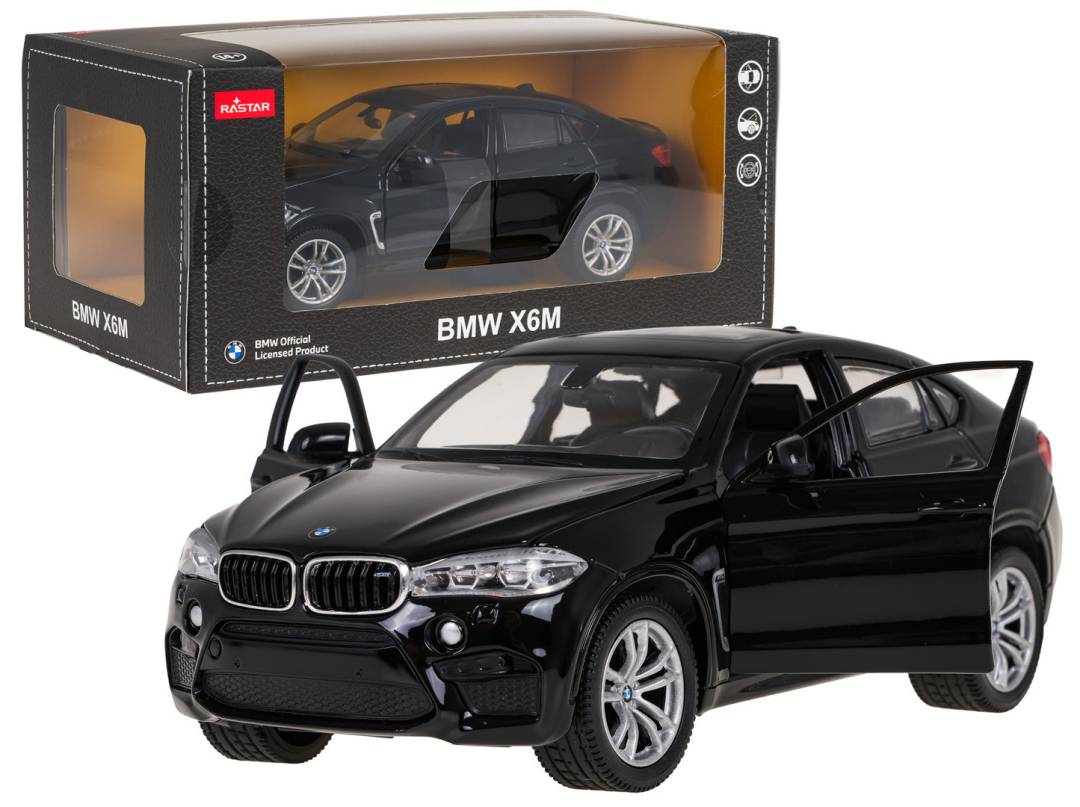 Metalni autić BMW X6M 1:24 crni Rastar_1