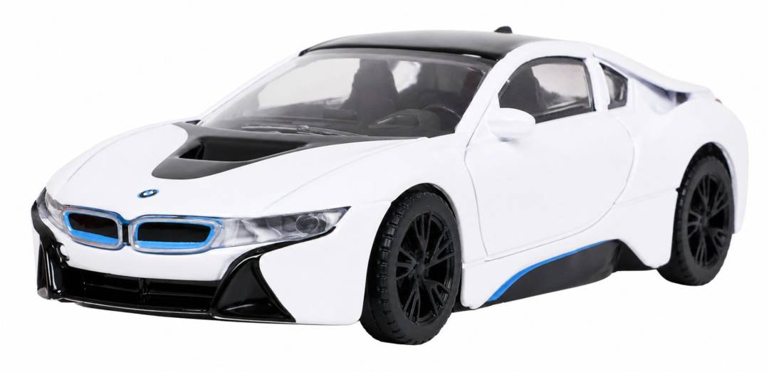 Metalni autić BMW i8 1:43 bijeli_3