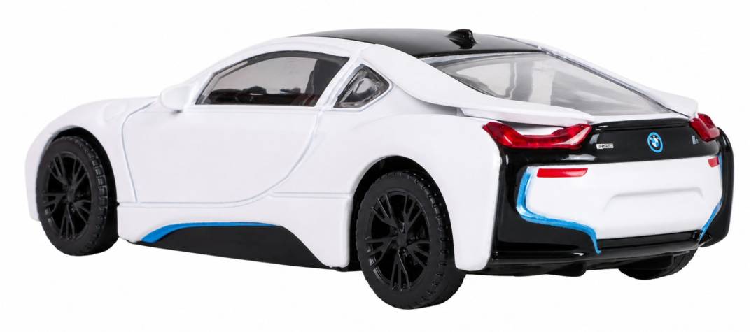 Metalni autić BMW i8 1:43 bijeli_4