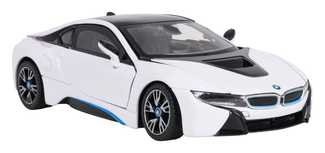 Metalni autić BMW i8 RASTAR 1:24 bijeli_2