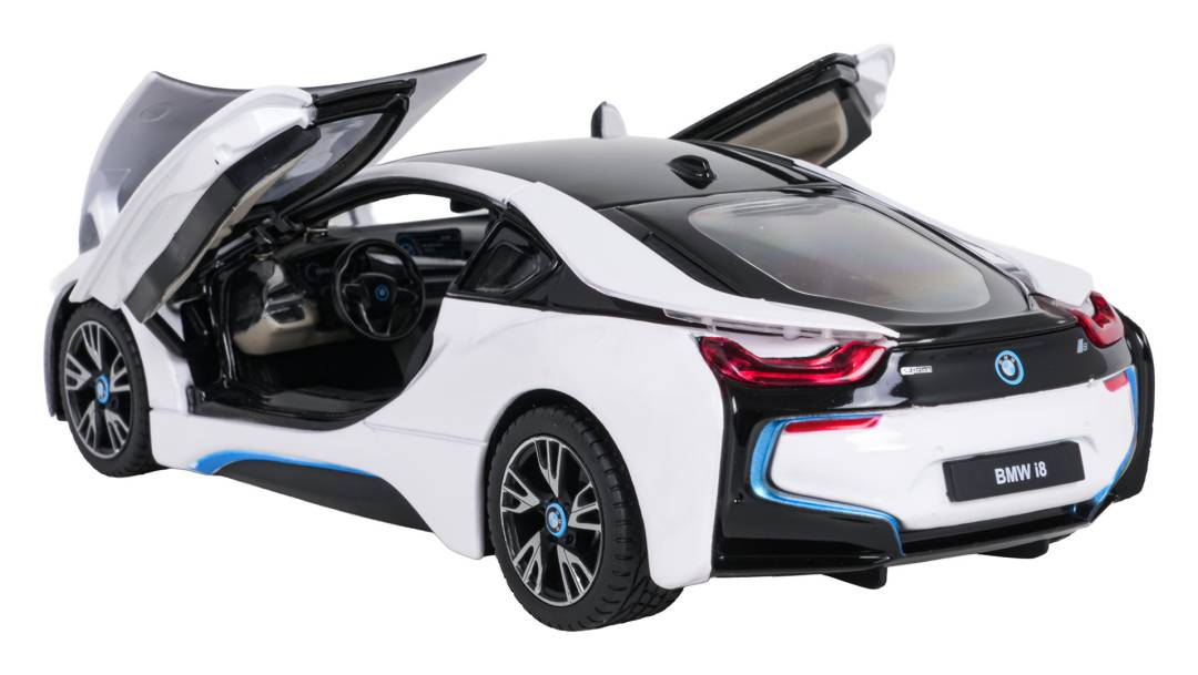 Metalni autić BMW i8 RASTAR 1:24 bijeli_4