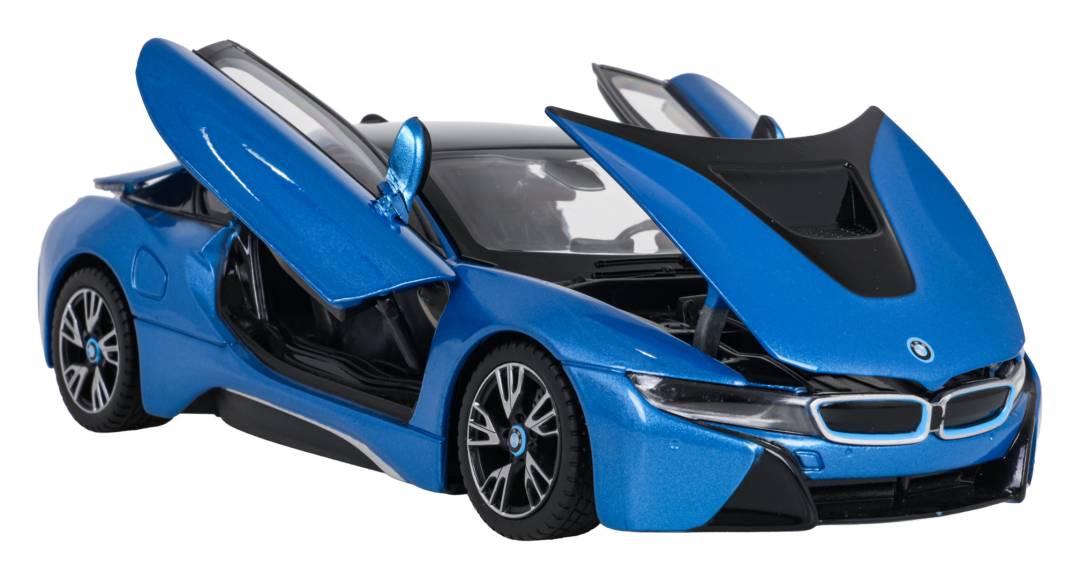 Metalni autić BMW i8 RASTAR 1:24 plavi_2