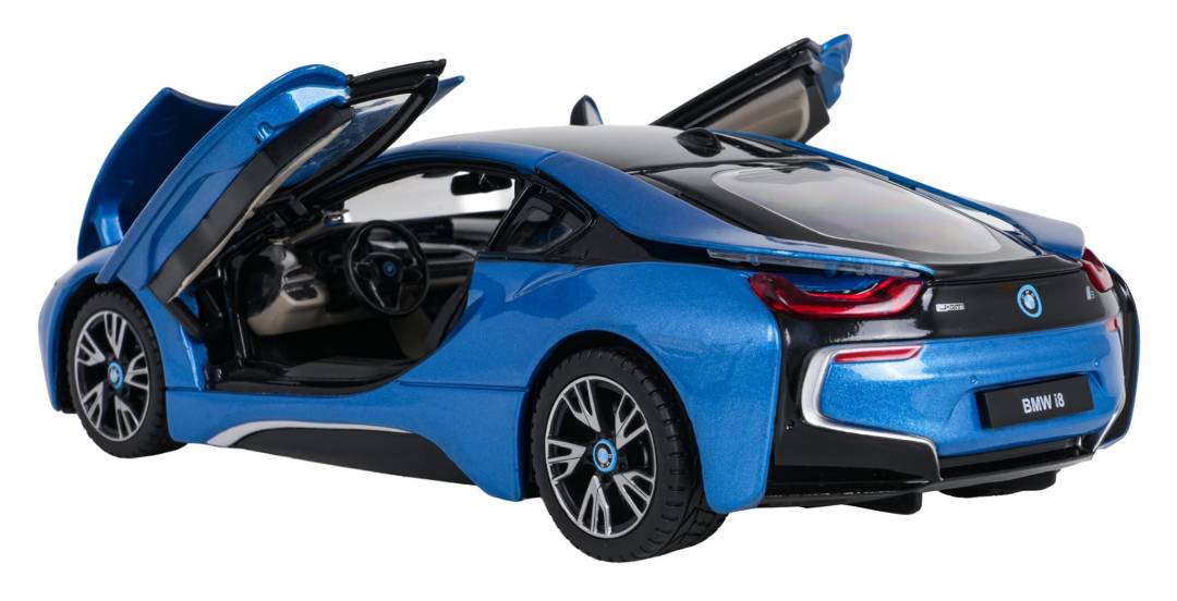 Metalni autić BMW i8 RASTAR 1:24 plavi_4
