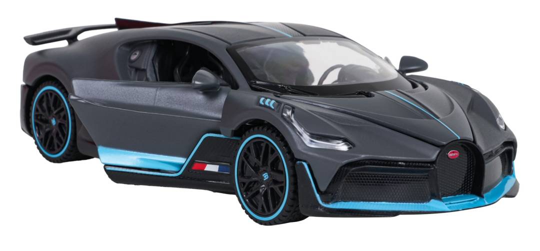 Metalni autić Bugatti Divo 1:32 sivi Rastar_2