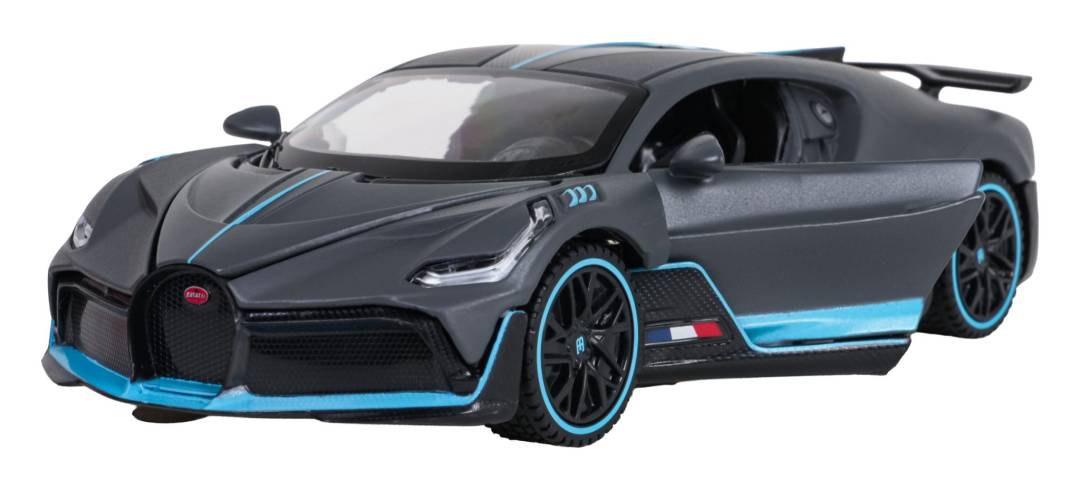 Metalni autić Bugatti Divo 1:32 sivi Rastar_3
