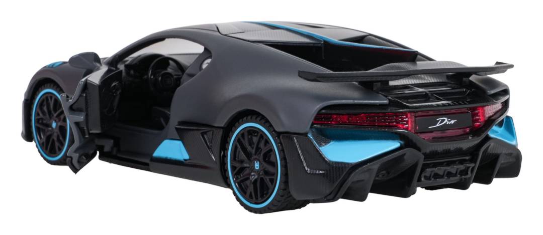 Metalni autić Bugatti Divo 1:32 sivi Rastar_4