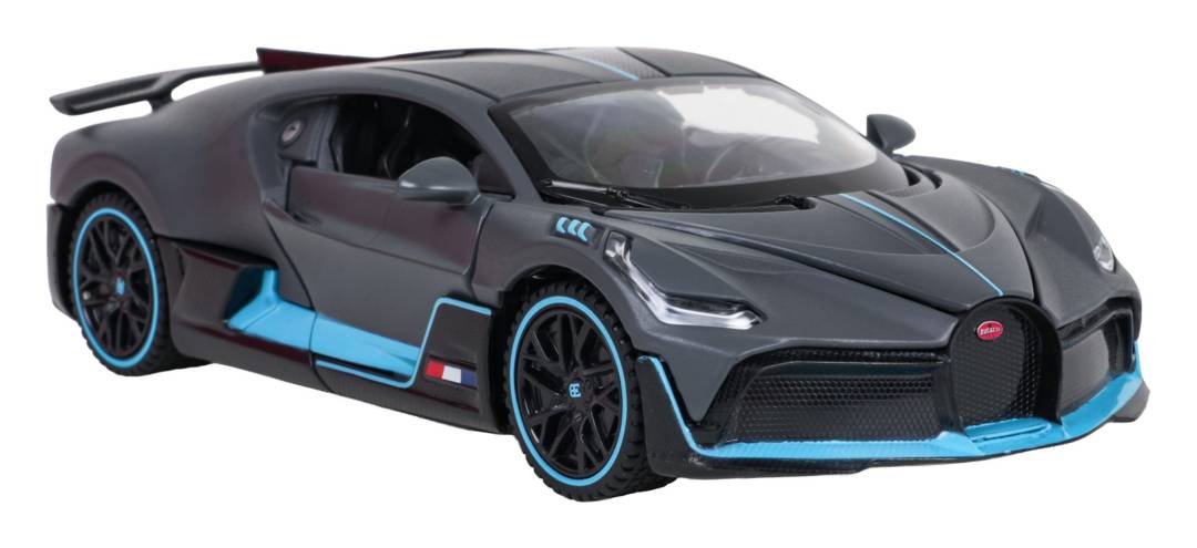 Metalni autić Bugatti Divo 1:32 sivi Rastar_6