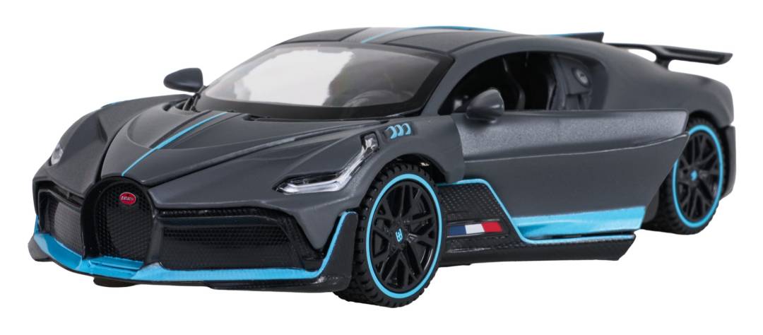 Metalni autić Bugatti Divo 1:32 sivi Rastar_7