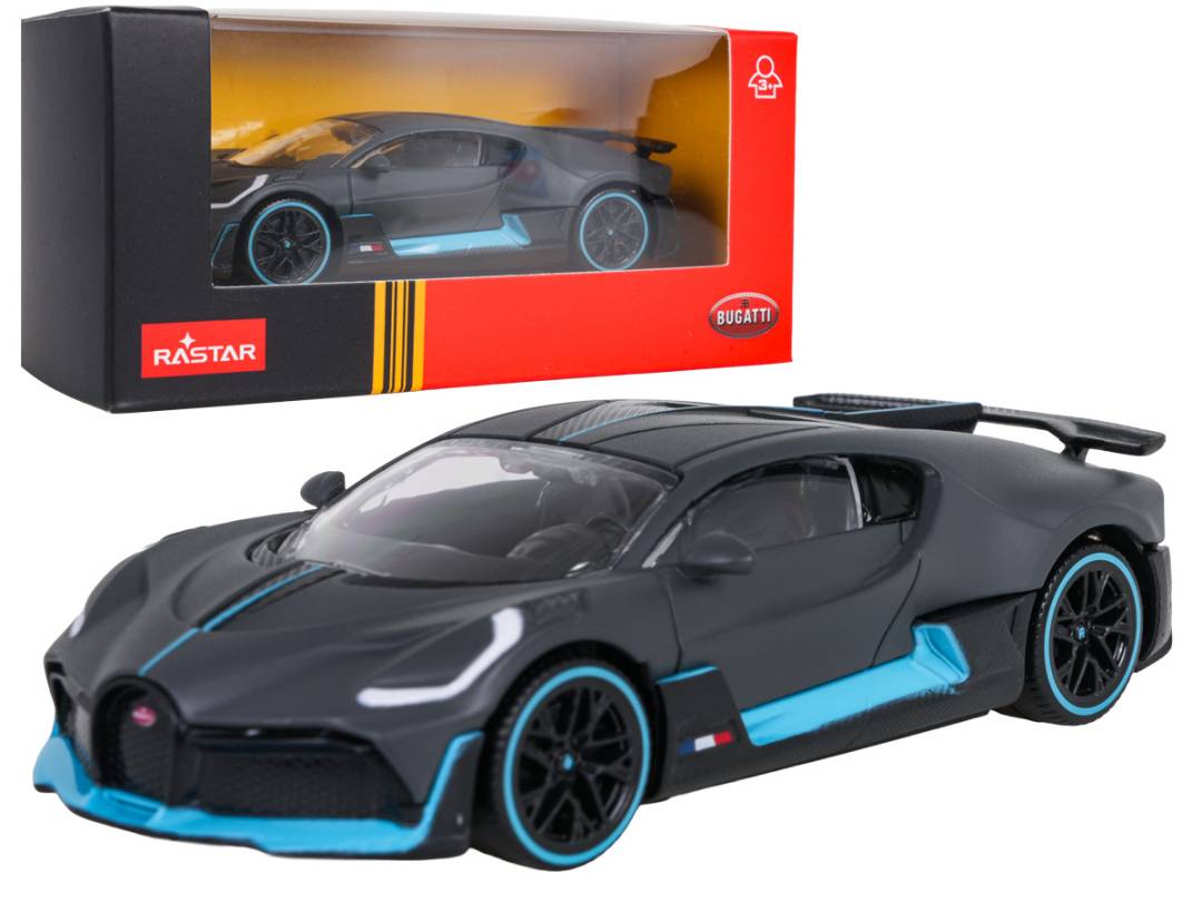 Metalni autić Bugatti Divo 1:43 sivi Rastar_1