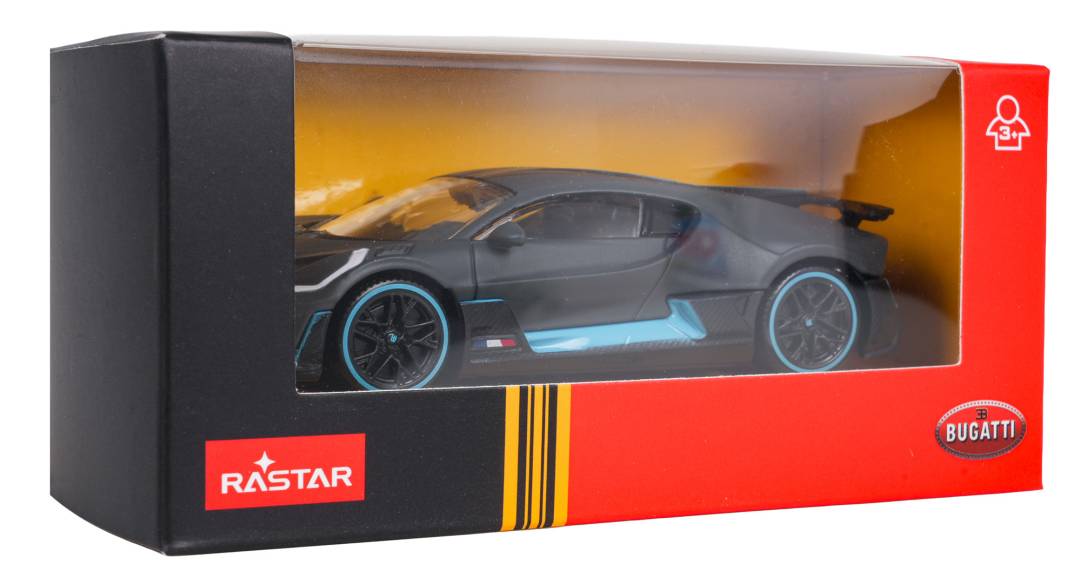 Metalni autić Bugatti Divo 1:43 sivi Rastar_6