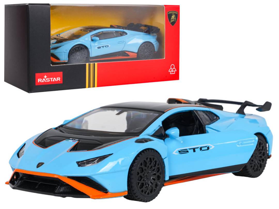 Metalni autić Lamborghini Huracán STO 1:43 plavi RASTAR_1