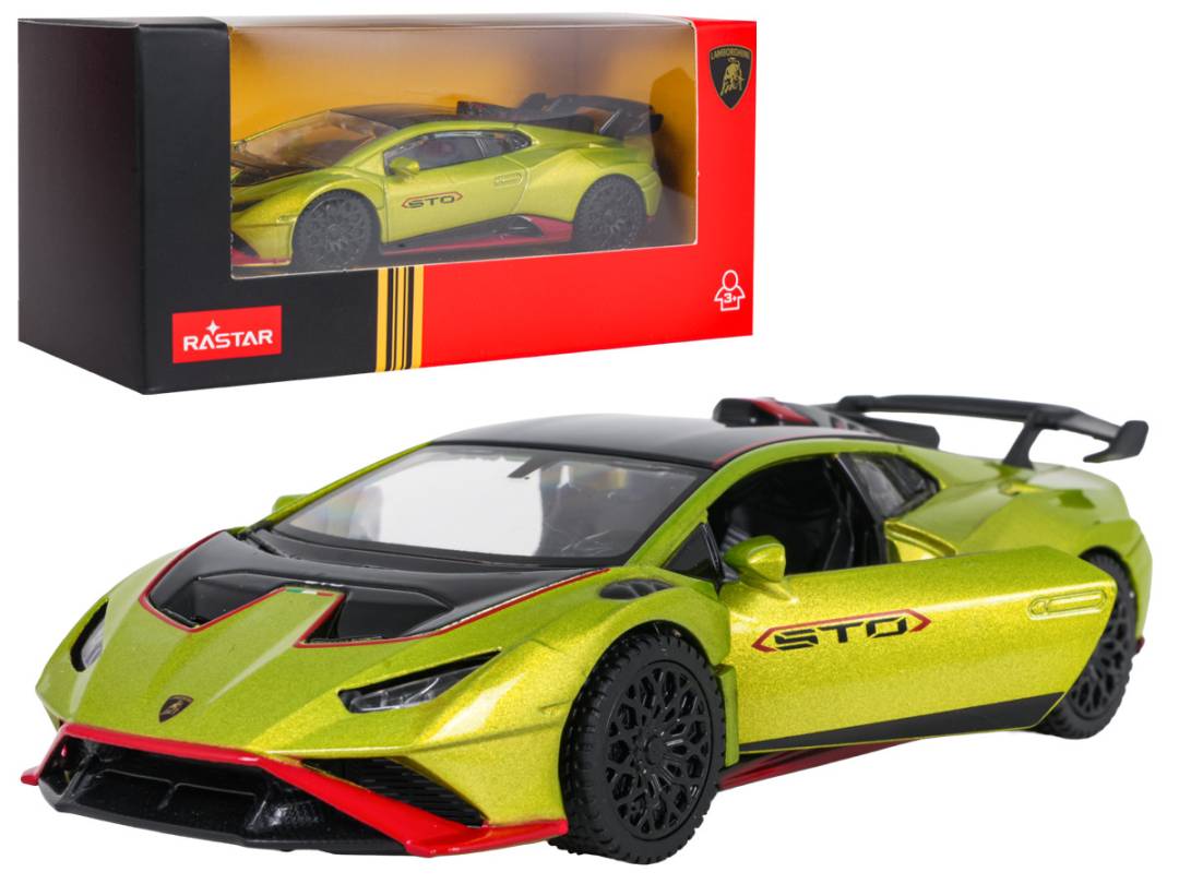 Metalni autić Lamborghini Huracán STO 1:43 zeleni RASTAR_1