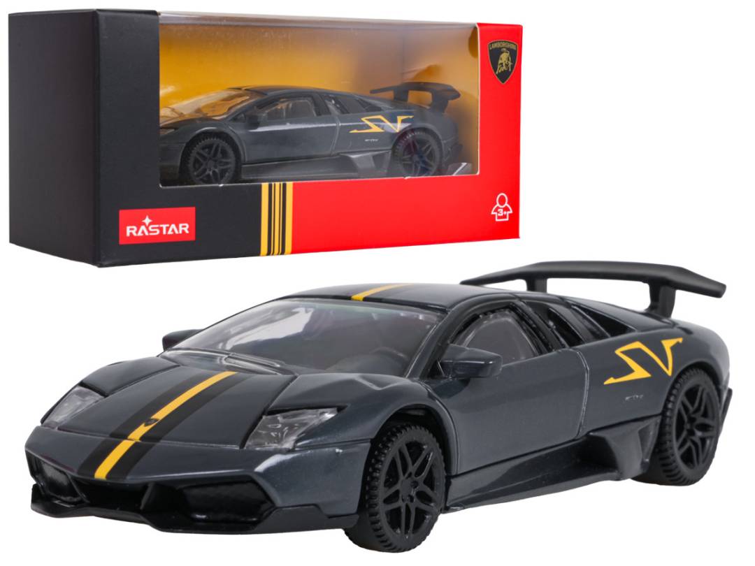 Metalni autić Lamborghini Murciélago LP 670-4 SV Superveloce 1:43 sivi_1