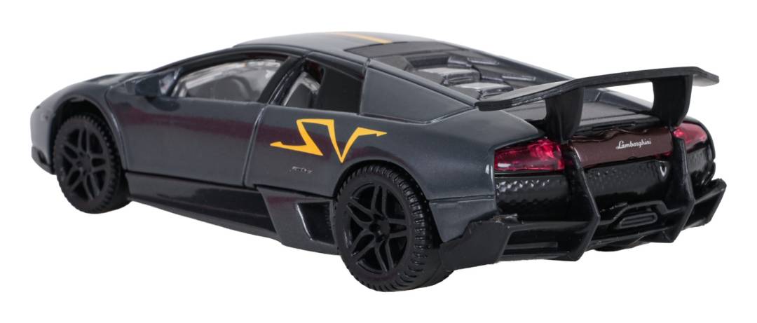 Metalni autić Lamborghini Murciélago LP 670-4 SV Superveloce 1:43 sivi_4