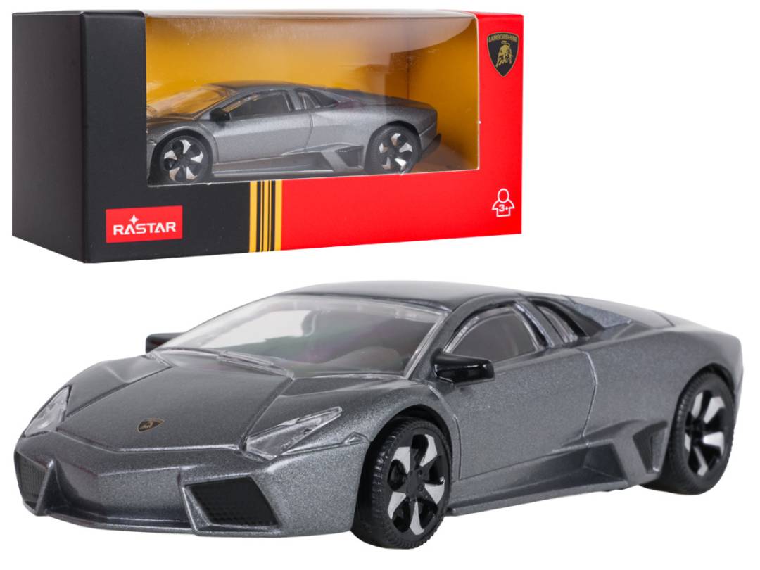 Metalni autić Lamborghini Reventon 1:43 sivi RASTAR_1