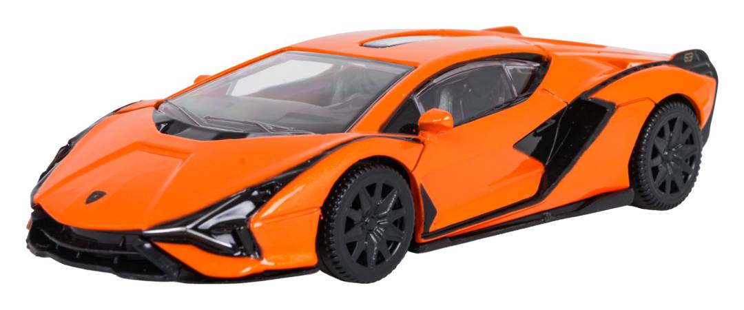 Metalni autić Lamborghini Sian 1:43 Rastar, narančasti_2