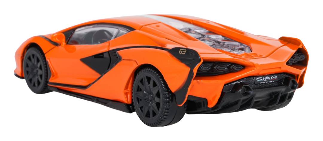 Metalni autić Lamborghini Sian 1:43 Rastar, narančasti_3