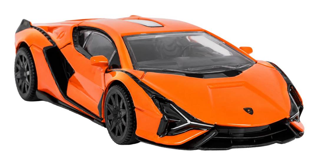 Metalni autić Lamborghini Sian 1:43 Rastar, narančasti_5