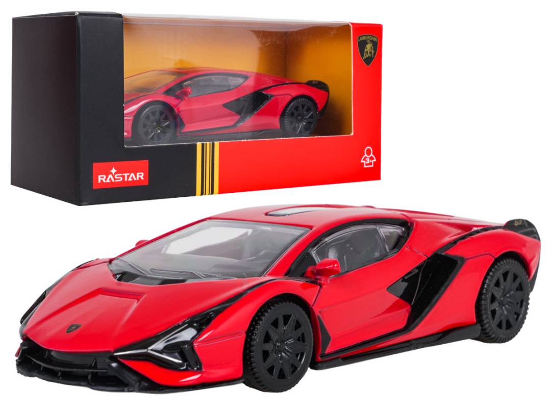Metalni autić Lamborghini Sián 1:43 crveni RASTAR_1