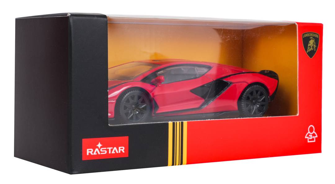 Metalni autić Lamborghini Sián 1:43 crveni RASTAR_6
