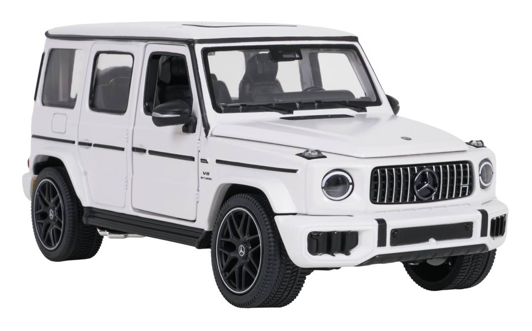 Metalni autić Mercedes AMG G63 1:24 bijeli RASTAR_2