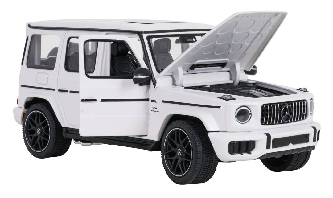Metalni autić Mercedes AMG G63 1:24 bijeli RASTAR_6