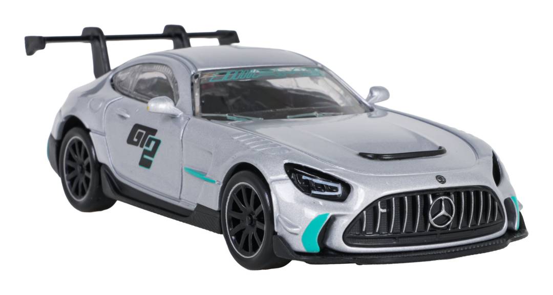 Metalni autić Mercedes-AMG GT2 1:43 srebrni RASTAR_2