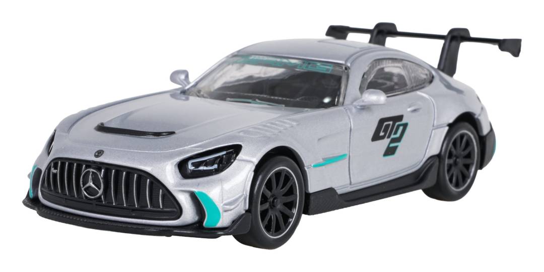 Metalni autić Mercedes-AMG GT2 1:43 srebrni RASTAR_3