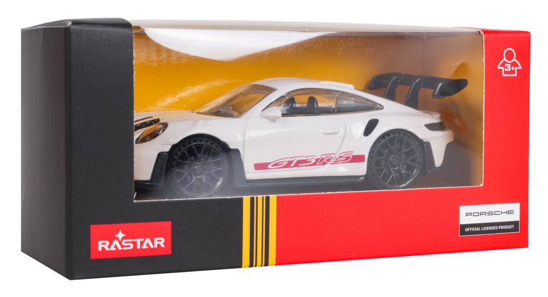 Metalni autić Porsche 911 GT3 RS 1:43 bijeli Rastar_6