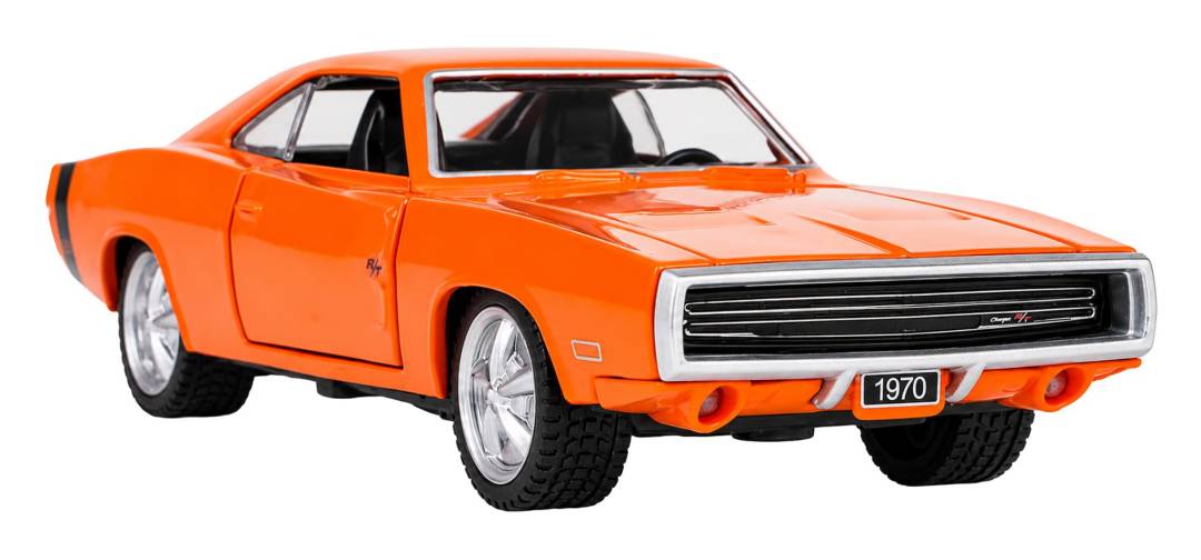 Metalni autić RASTAR 1970 Dodge Charger R/T 1:36 narandžasti_2
