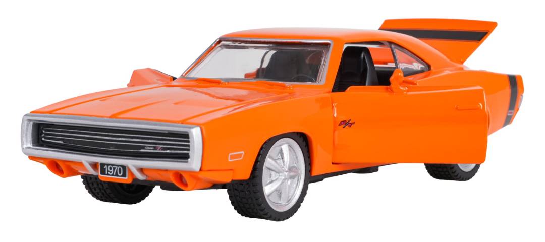 Metalni autić RASTAR 1970 Dodge Charger R/T 1:36 narandžasti_3