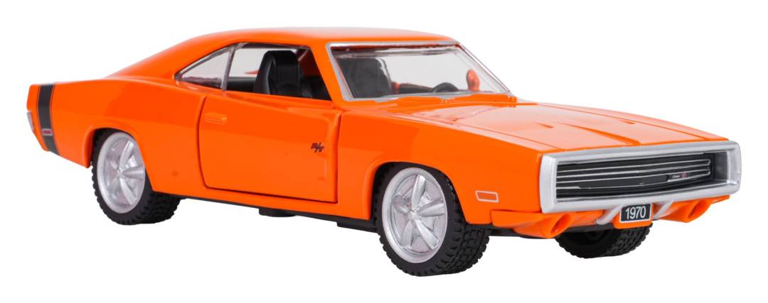 Metalni autić RASTAR 1970 Dodge Charger R/T 1:36 narandžasti_6