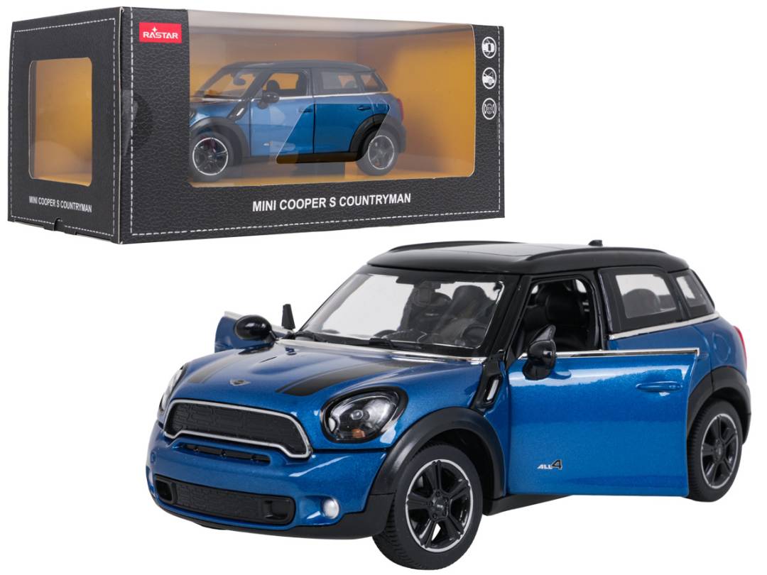 Metalni autić RASTAR MINI Countryman 1:24 plavi_1