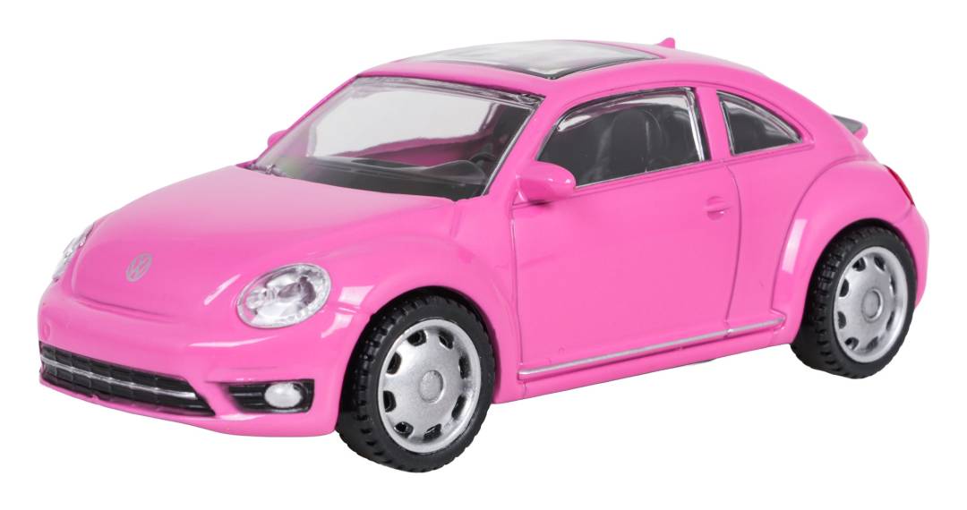 Metalni autić Volkswagen Beetle 1:43 roza_3