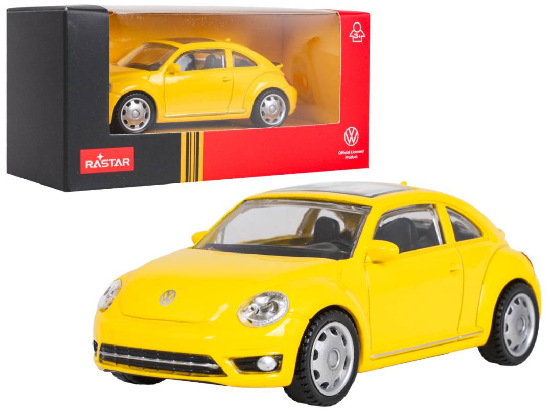 Metalni autić Volkswagen Beetle 1:43 žuti Rastar_1