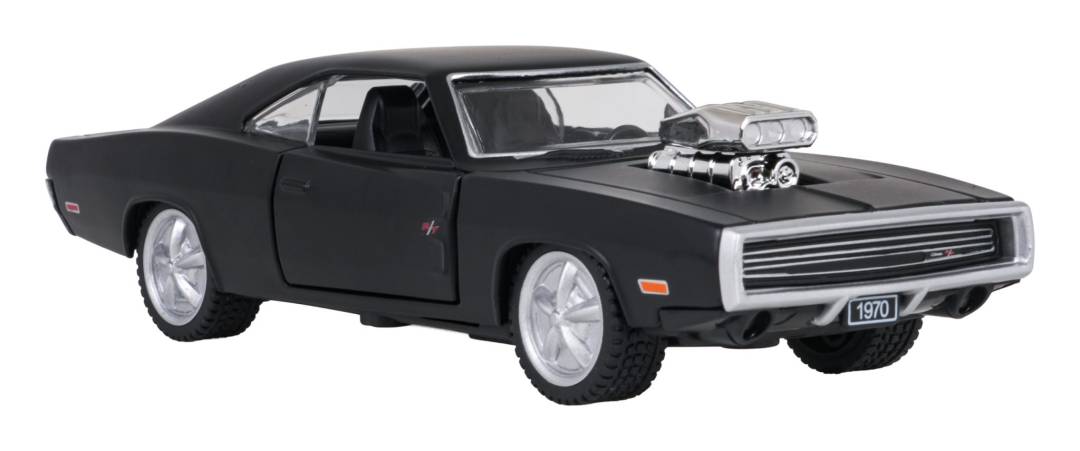 Metalni automobil 1:36 1970 Dodge Charger R/T crni Rastar_2