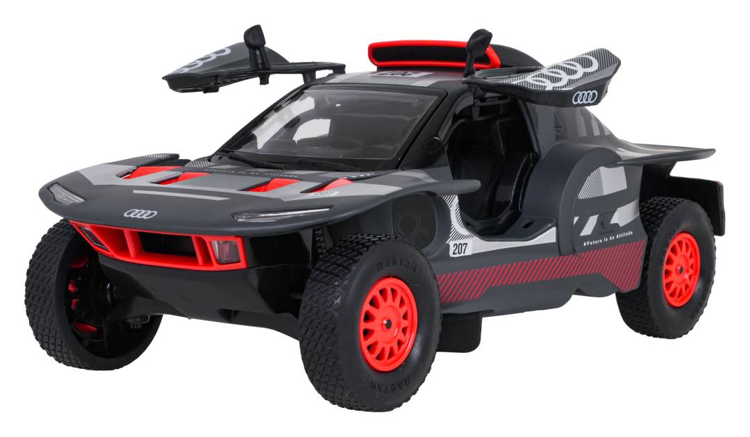 Metalni automobil Audi RS Q e-tron 1:32 sivi Rastar_2