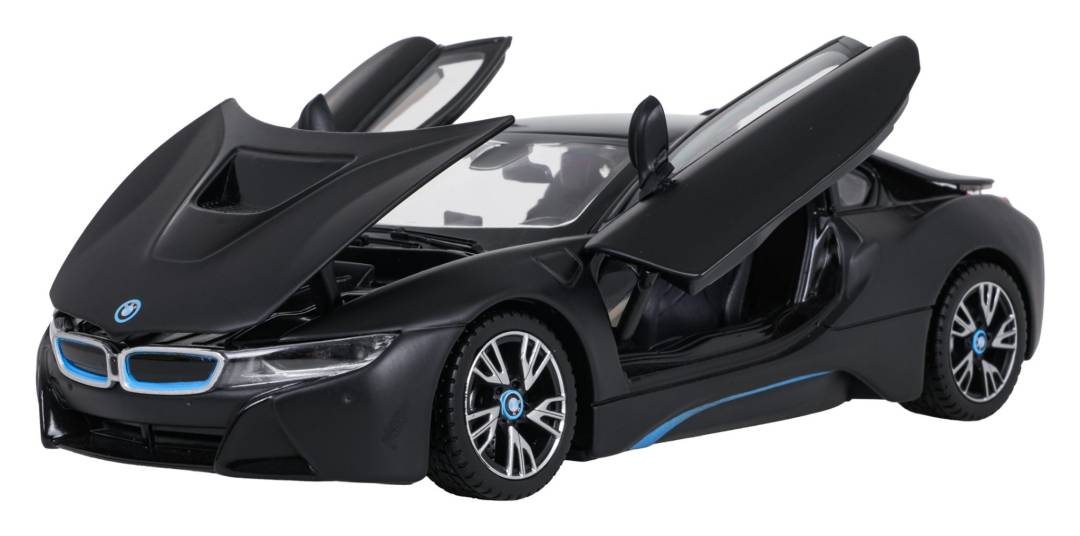 Metalni automobil BMW i8 RASTAR 1:24 crni_3