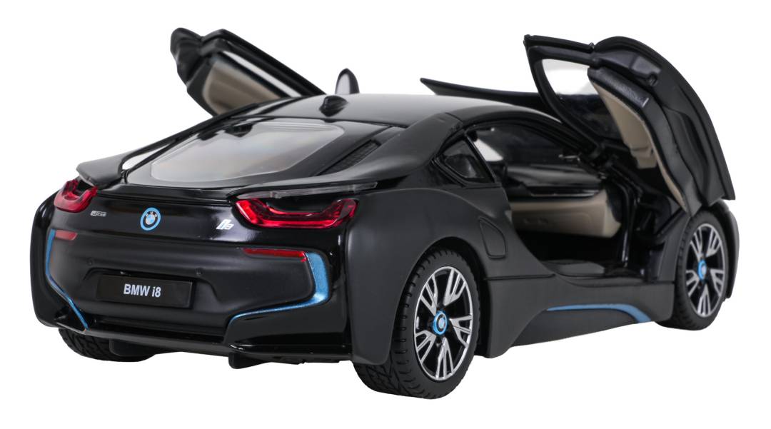 Metalni automobil BMW i8 RASTAR 1:24 crni_5