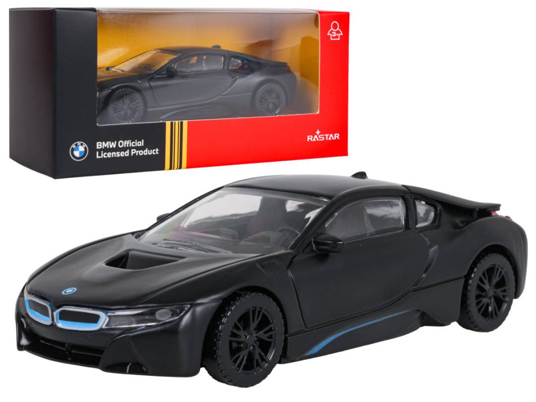 Metalni automobil BMW i8 RASTAR 1:43 crni_1