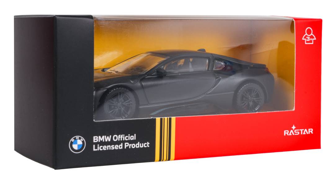 Metalni automobil BMW i8 RASTAR 1:43 crni_6