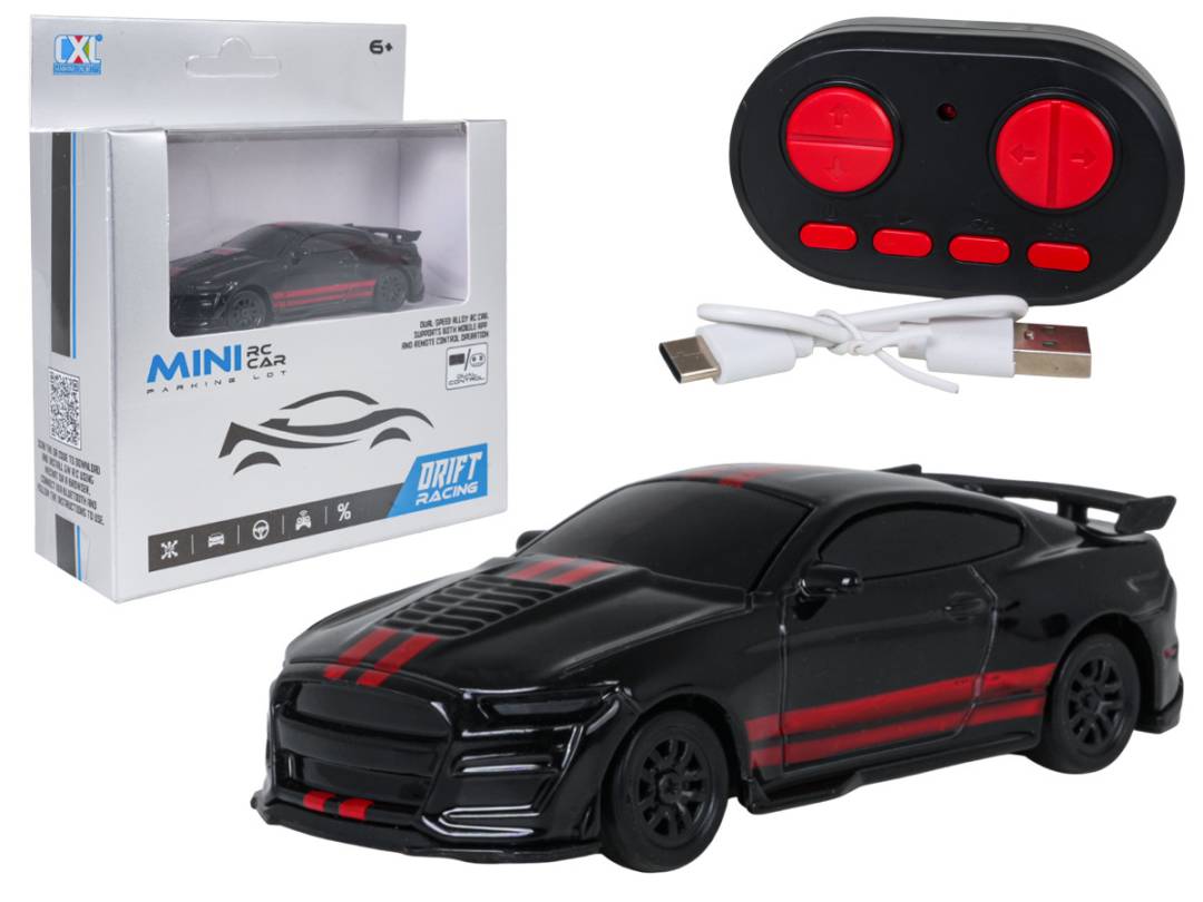 Mini RC drift autić Spider crni 1:64_1