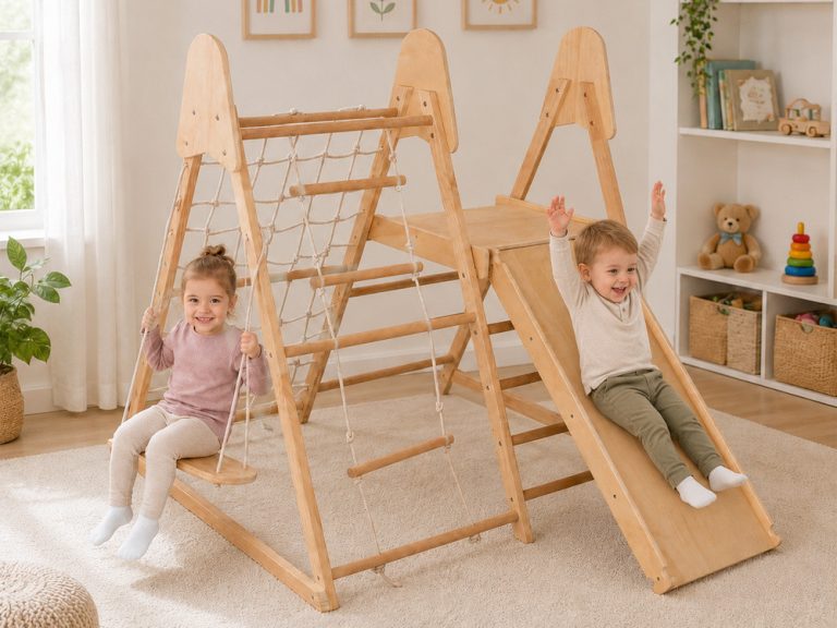 Montessori Dječje Igralište Wooden Story 2