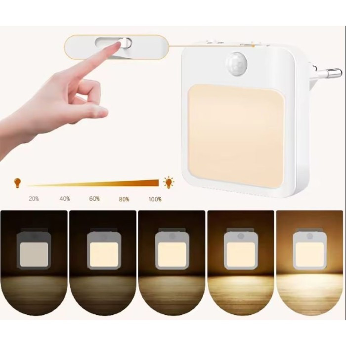 Noćna svjetiljka 230V Amber Light_7