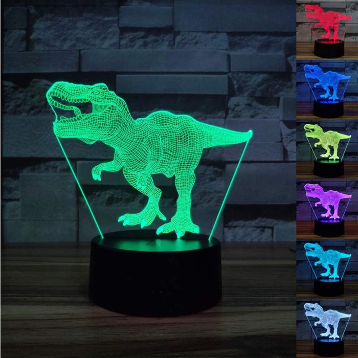 Noćna svjetiljka 3D tiranosaur_1