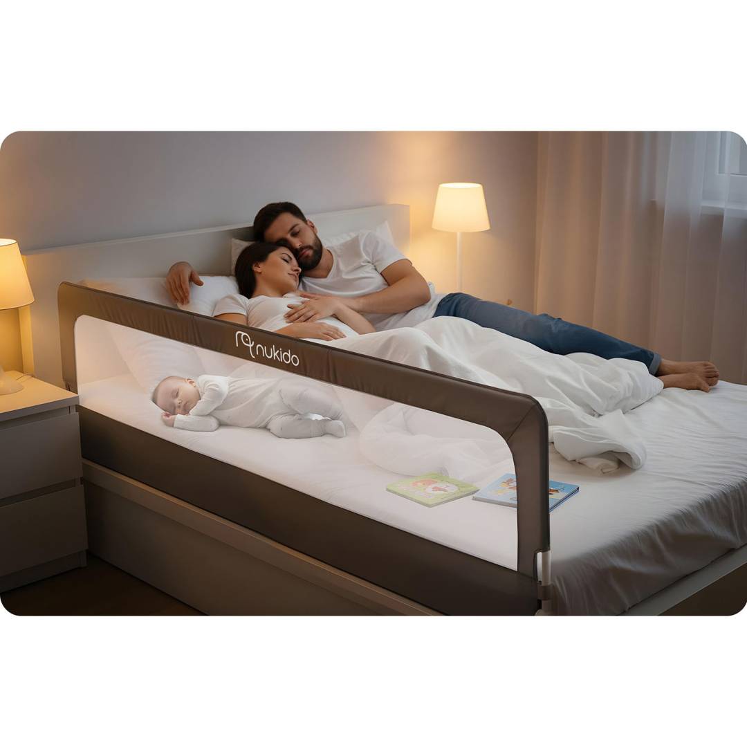 Nukido zaštitna ogradica za krevet 180 cm siva_6